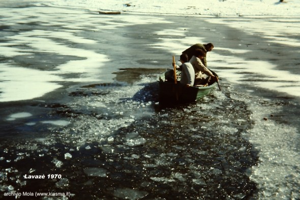 Laghetto Lavazé primo freddo 1970